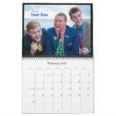 Het vergaderrooster van de leden zonder punt 2012 kalender (Feb 2027)