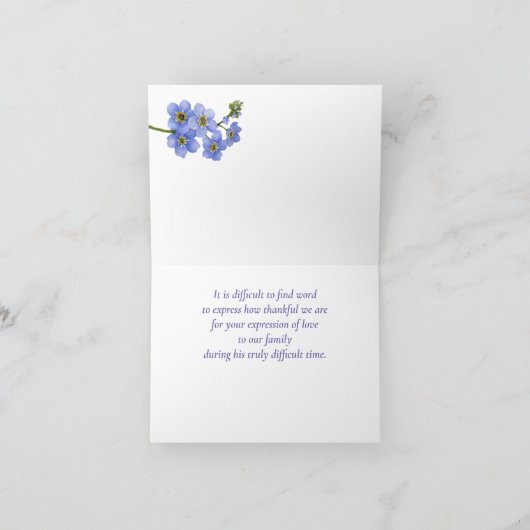 Het Vergeet-mij-nietje van de Kruik van de Kaart (Binnen)