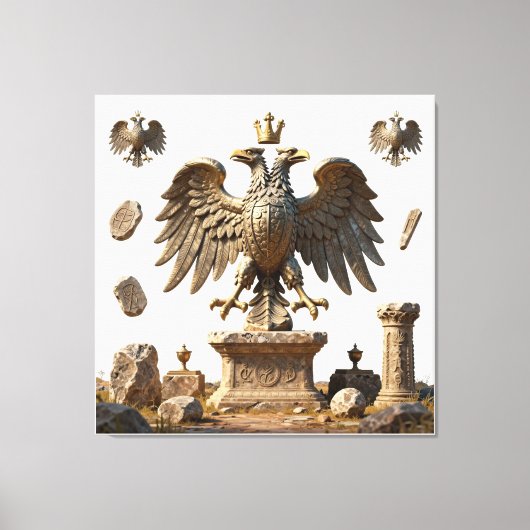 Het Vergeten Altaar van Illyrië Canvas Afdruk (Voorkant)