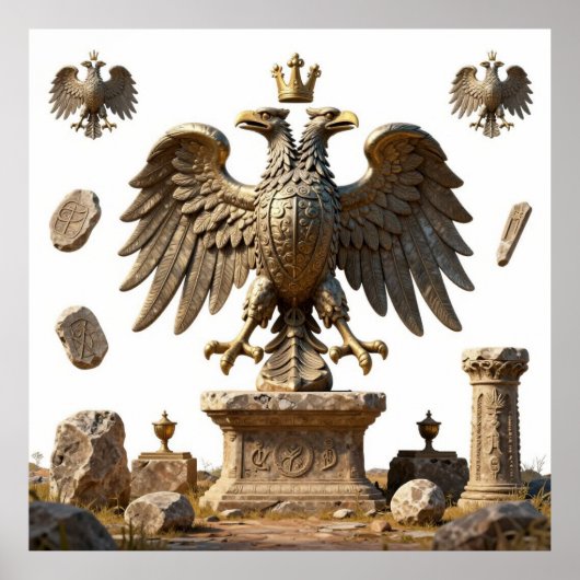 Het Vergeten Altaar van Illyrië Poster (Voorkant)