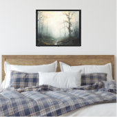 Het Vergeten Pad Canvas Afdruk (Insitu (Slaapkamer))