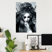 Het vergeten Poster van het Gothische Kunstwerk va (Thuiskantoor)