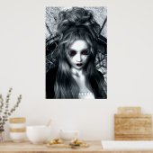 Het vergeten Poster van het Gothische Kunstwerk va (Keuken)