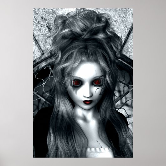 Het vergeten Poster van het Gothische Kunstwerk va (Voorkant)