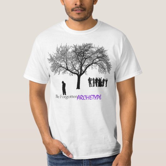 Het vergeten Shirt van het Archetype Band (Voorkant)