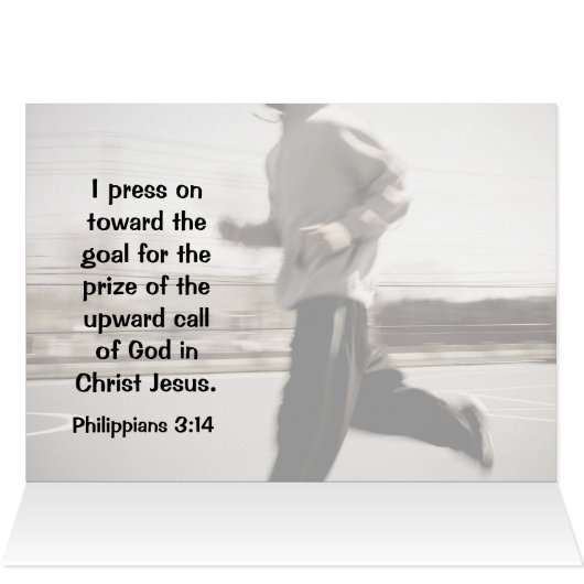 Het vergeten van wat er achter zit, Philippians 3: (Binnen Horizontaal (Boven))