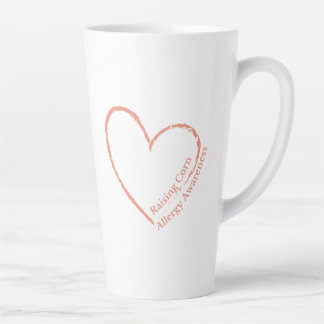 Het vergroten van de bewustwording van maisallergi latte mok