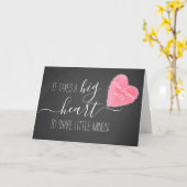 het vergt een groot hart om jonge geesten vorm te kaart (Gele Bloem)