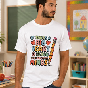Het vergt een groot hart om kleine geesten te onde t-shirt