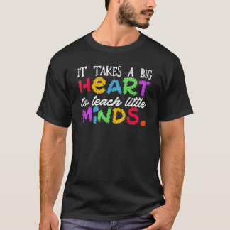 Het vergt een groot hart om kleine geesten te onde t-shirt