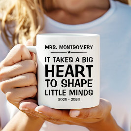 Het vergt een groot hart om kleine geesten te vorm koffiemok