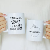 Het vergt een groot hart om kleine geesten te vorm koffiemok