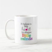 Het vergt een GROTE HART aan de Vorm Kleine Mok (Links)