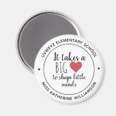 Het vergt een grote opwaardering van de leraar in magneet (Voorkant / Achterkant)