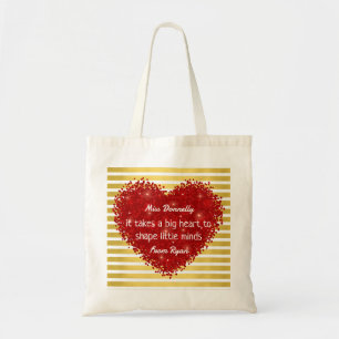 Het vergt een grote opwaardering van de leraar in  tote bag