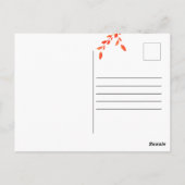 Het vergt een Herfst voor waardering van leraren i Briefkaart (Achterkant)