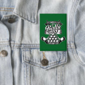 Het vergt heel wat ballen - grappig golf button (Insitu)