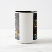 Het vergt moedige Mok van twee-toon (Center)