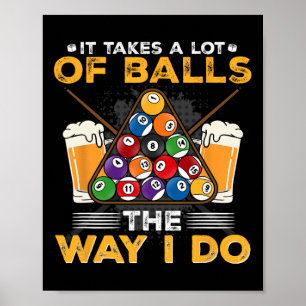 Het vergt veel van de manier waarop ik het doe in  poster