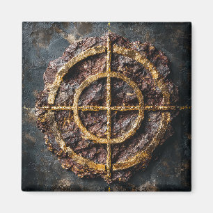 Het Vergulde Sigil Magneet