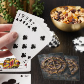 Het Vergulde Sigil Pokerkaarten (Insitu)