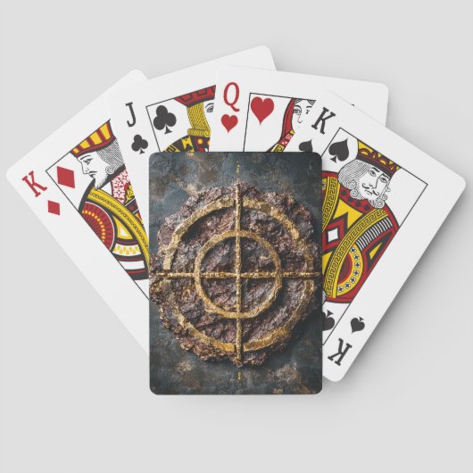 Het Vergulde Sigil Pokerkaarten (Achterkant)