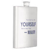 Het verhaal dat je jezelf vertelt wordt je realite flacon (Rechts)