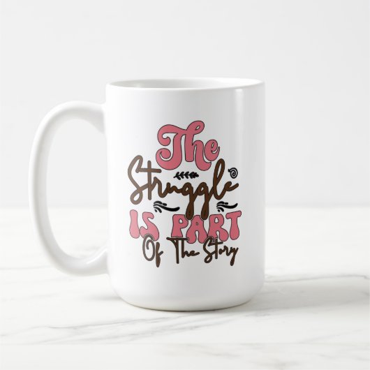 Het verhaal maakt deel uit van het verhaal koffiemok (Links)