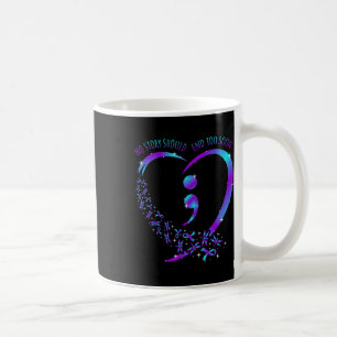 Het verhaal moet eindigen Happy Suicide Awareness  Koffiemok