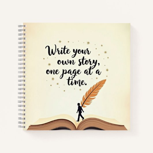 Het verhaal ontvouwt zich notitieboek (Voorkant)