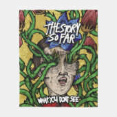 Het verhaal tot nu toe (band) fleece deken (Voorkant)