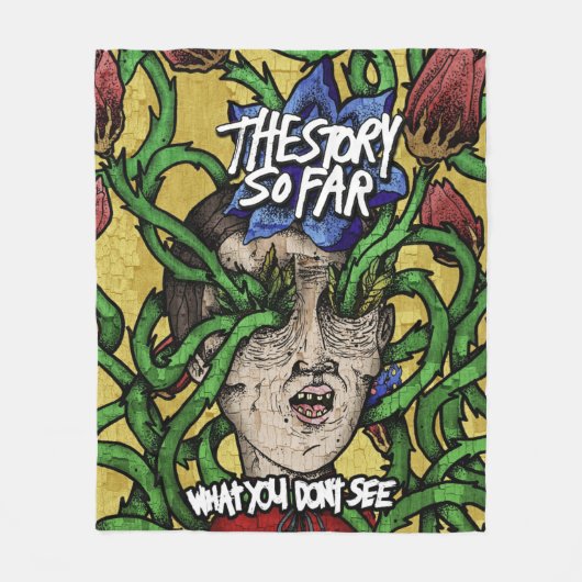 Het verhaal tot nu toe (band) fleece deken (Voorkant)