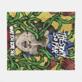 Het verhaal tot nu toe (band) fleece deken (Voorkant (Horizontaal))