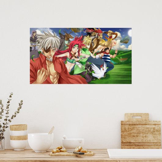 Het verhaal van Aeria Poster (Keuken)