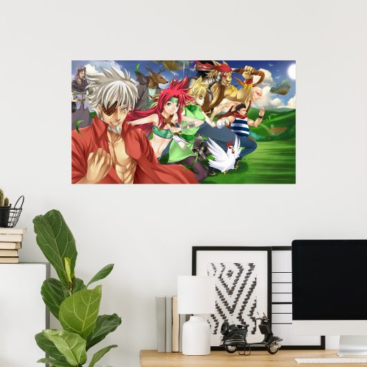 Het verhaal van Aeria Poster (Thuiskantoor)