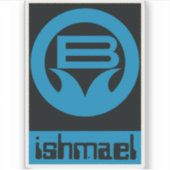 Het verhaal van B - Daniel Quinn Sticker (Voorkant)