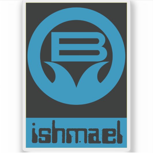 Het verhaal van B - Daniel Quinn Sticker (Voorkant)