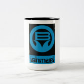 Het verhaal van B - Daniel Quinn Tweekleurige Koffiemok (Center)