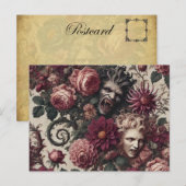 Het verhaal van Blood - Gothic Victoriaans Feestdagenkaart (Voorkant / Achterkant)