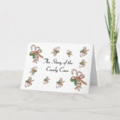 Het verhaal van de Candy Cane Kaart (Voorkant)