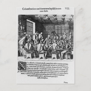 Het verhaal van de eieren van Christoffel Columbus Briefkaart