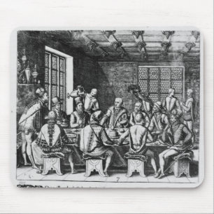 Het verhaal van de eieren van Christoffel Columbus Muismat