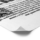 Het verhaal van de eieren van Christoffel Columbus Poster (Hoek)