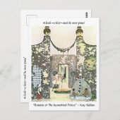 Het verhaal van de Inconstante Prins sprookje Briefkaart (Voorkant / Achterkant)