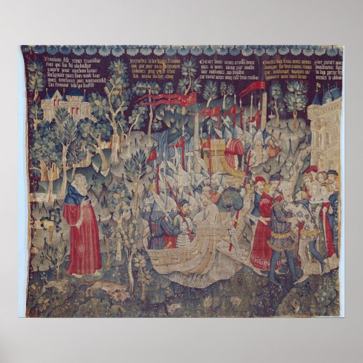 Het verhaal van de Jourdain de Blaye, de workshop Poster (Voorkant)