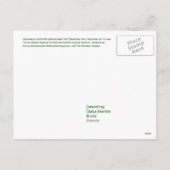 Het verhaal van de kerstboom feestdagenkaart (Achterkant)