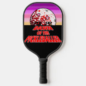 Het verhaal van de Pickleballer Halloween Horror Z Pickleball Paddle (Voorkant)