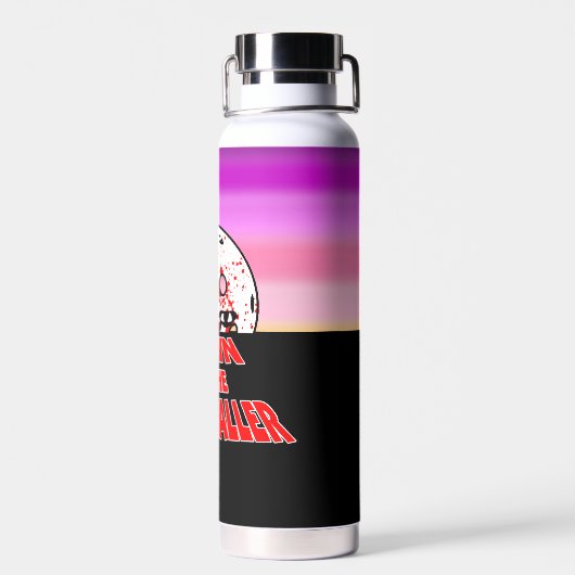 Het verhaal van de Pickleballer Halloween Horror Z Waterfles (Achterkant)