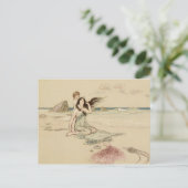 Het  verhaal van de waterbaby's briefkaart (Staand voorkant)