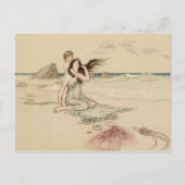 Het verhaal van de waterbaby's briefkaart (Voorkant)